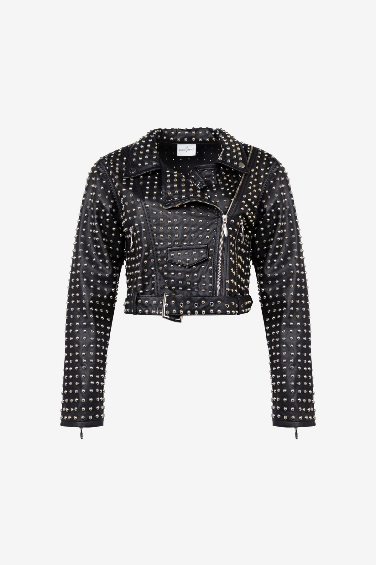 CHAQUETA TACHES CUERO