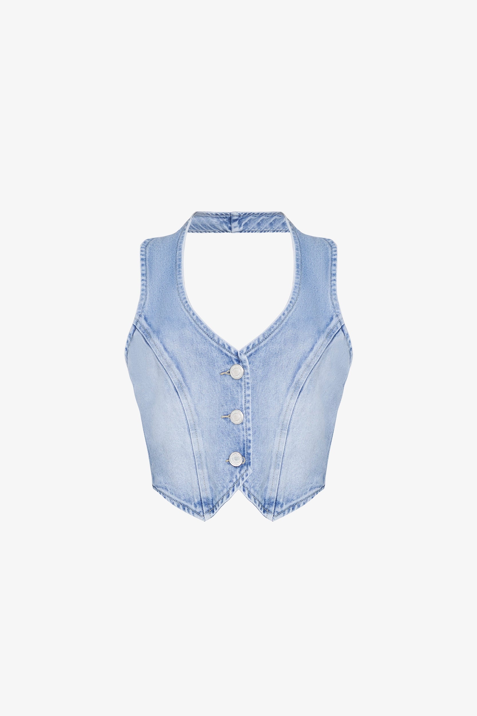 CROP TOP DENIM