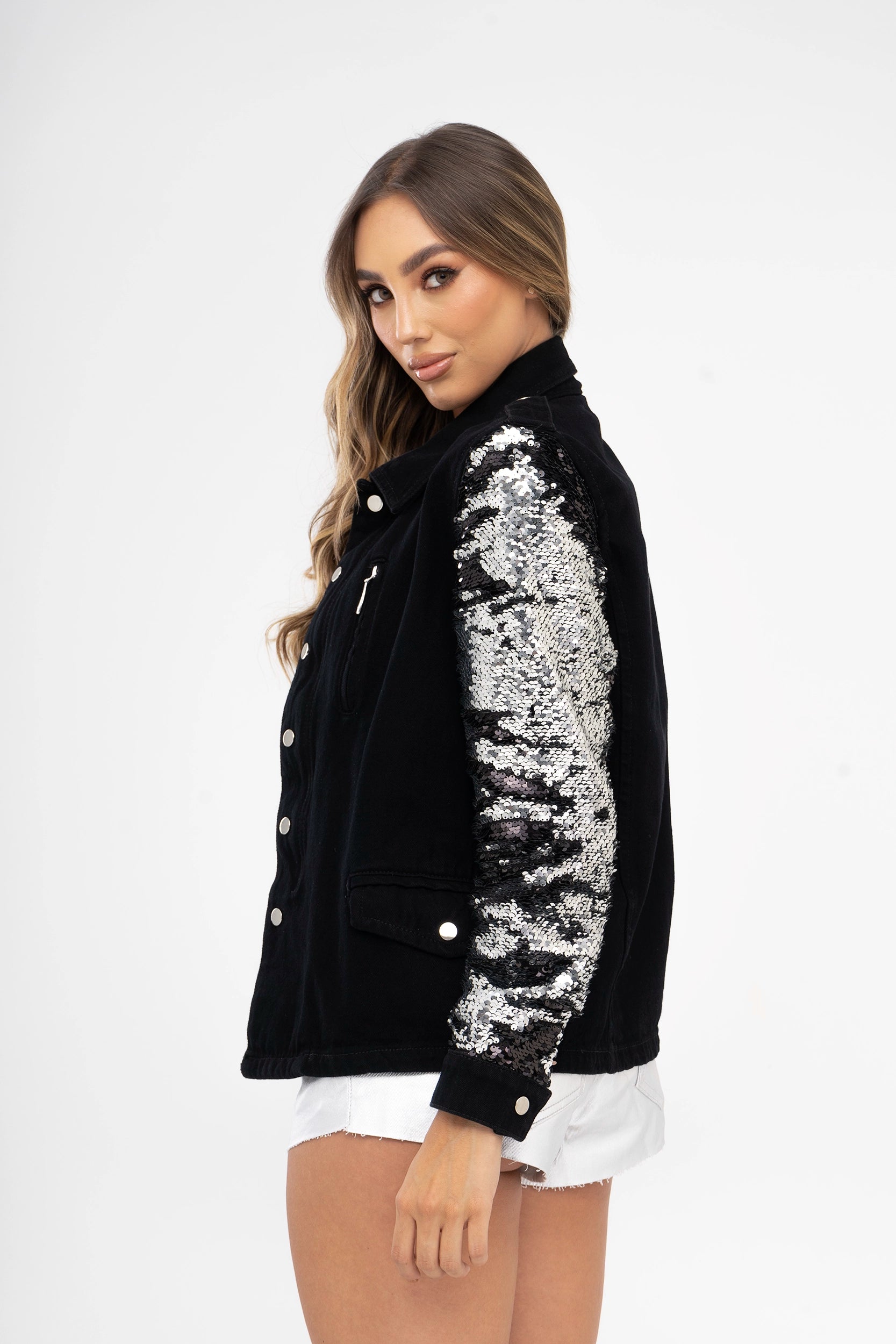 CHAQUETA LENTEJUELAS