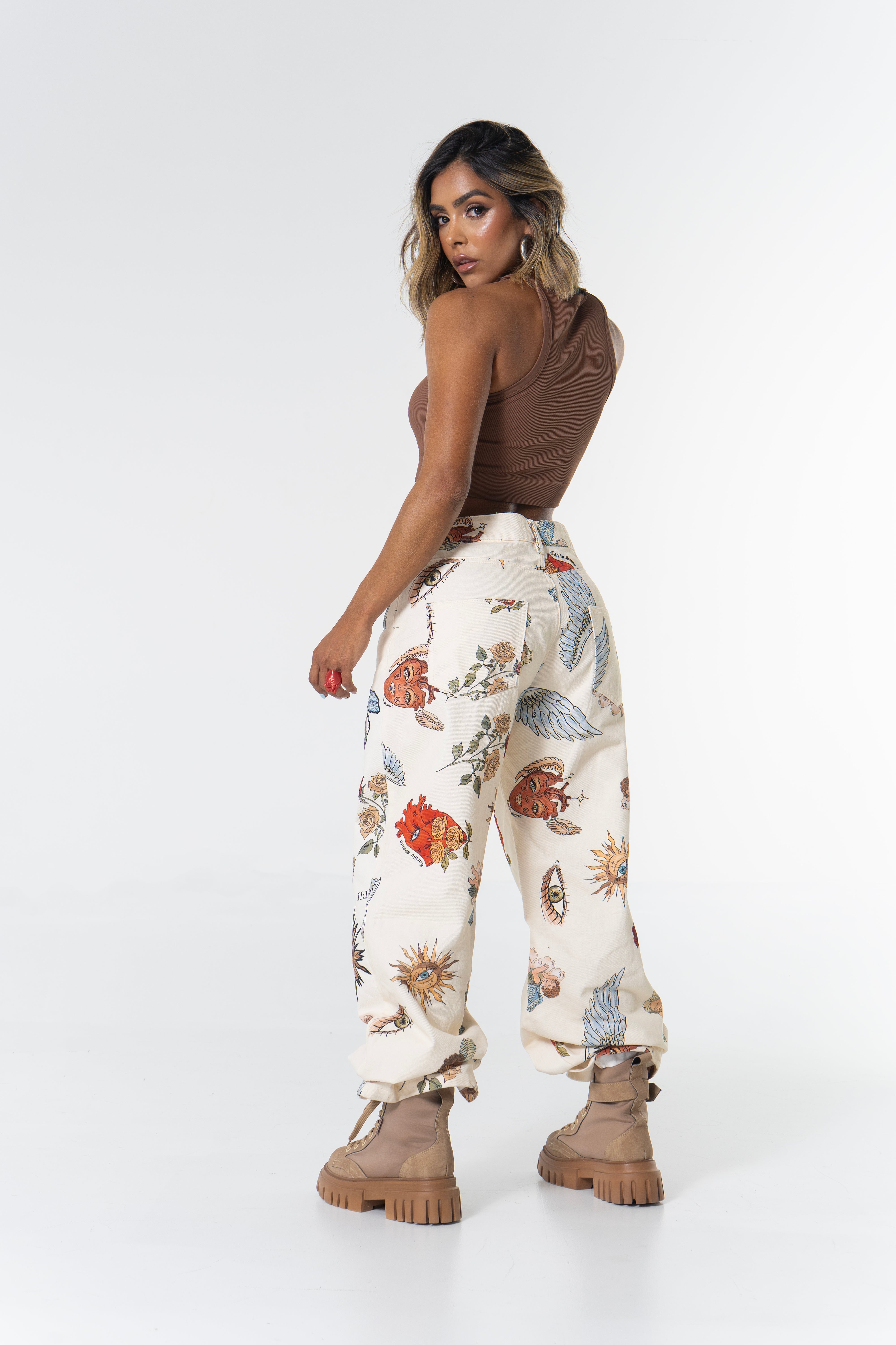 CROP TOP WAFFLE CS