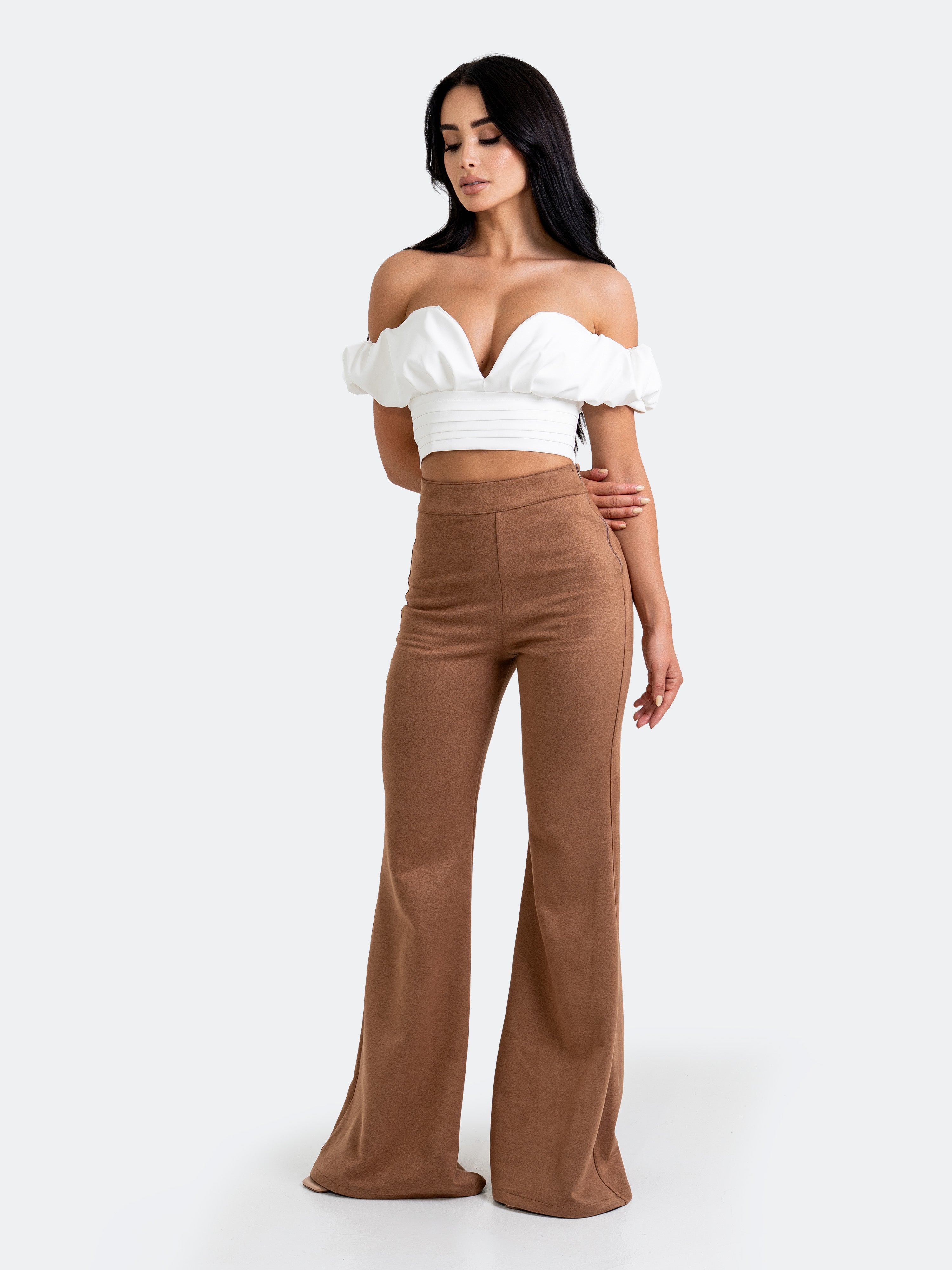 PANTALON BRUN