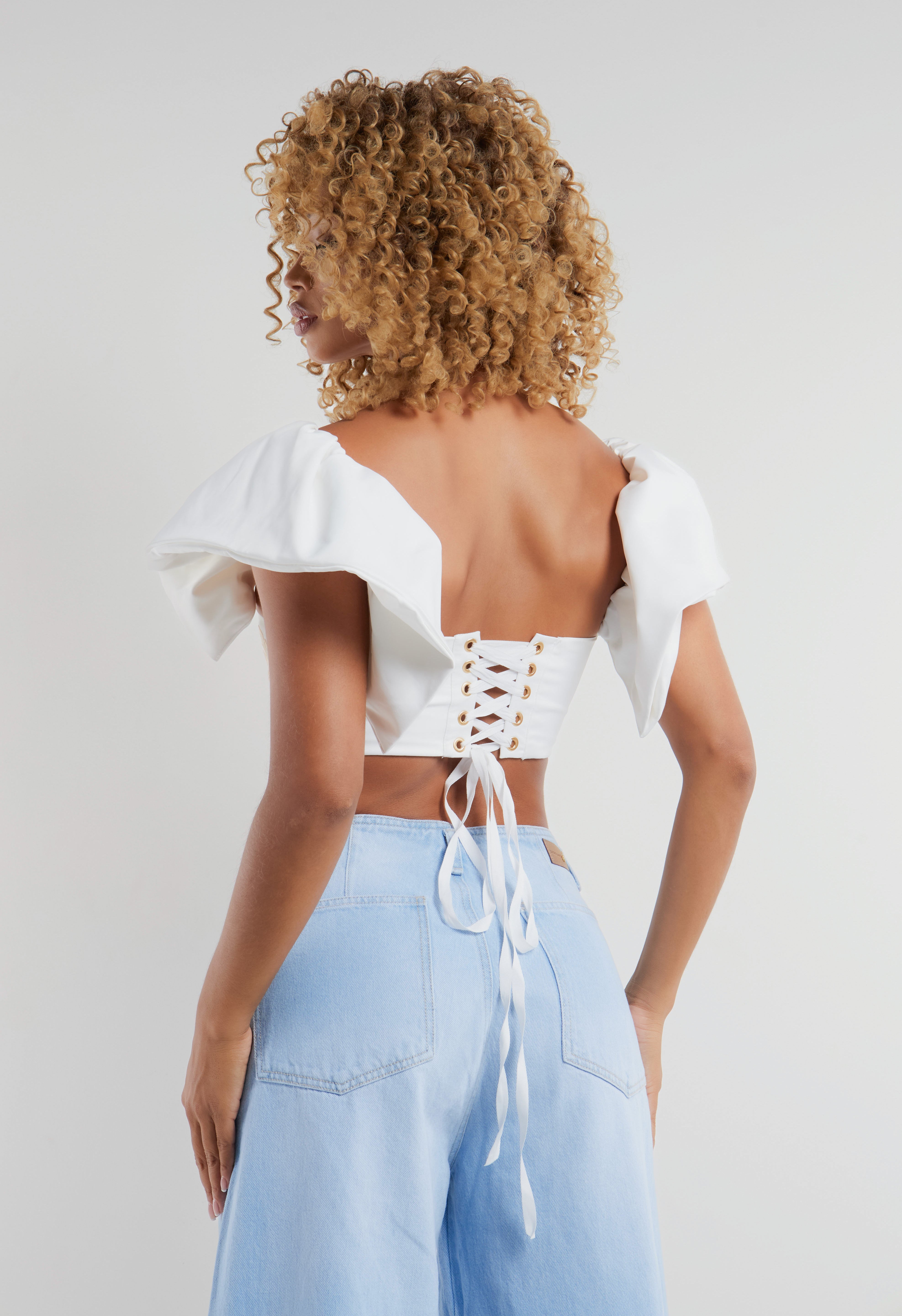 CROP TOP FIOR DI LUCE