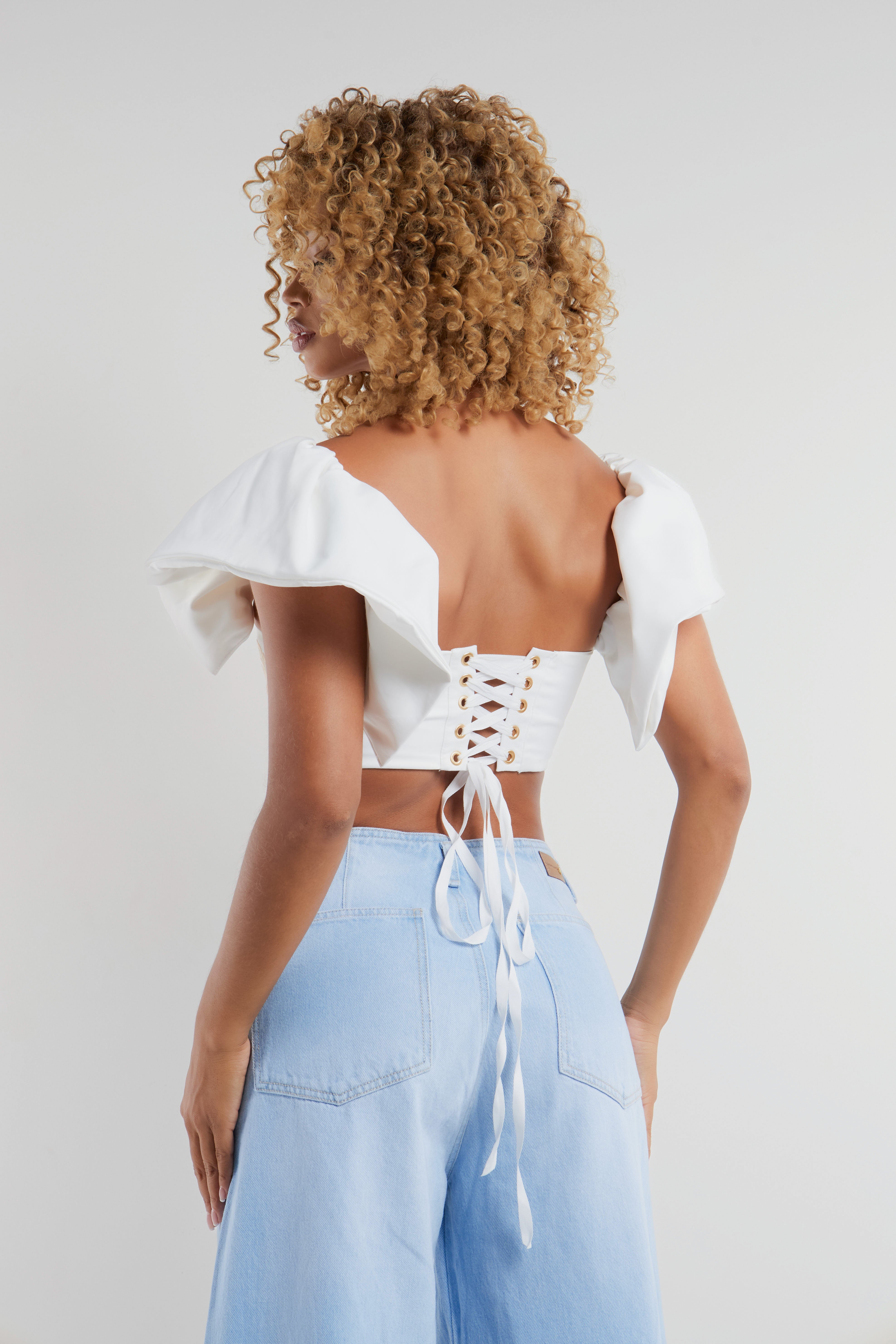 CROP TOP FIOR DI LUCE