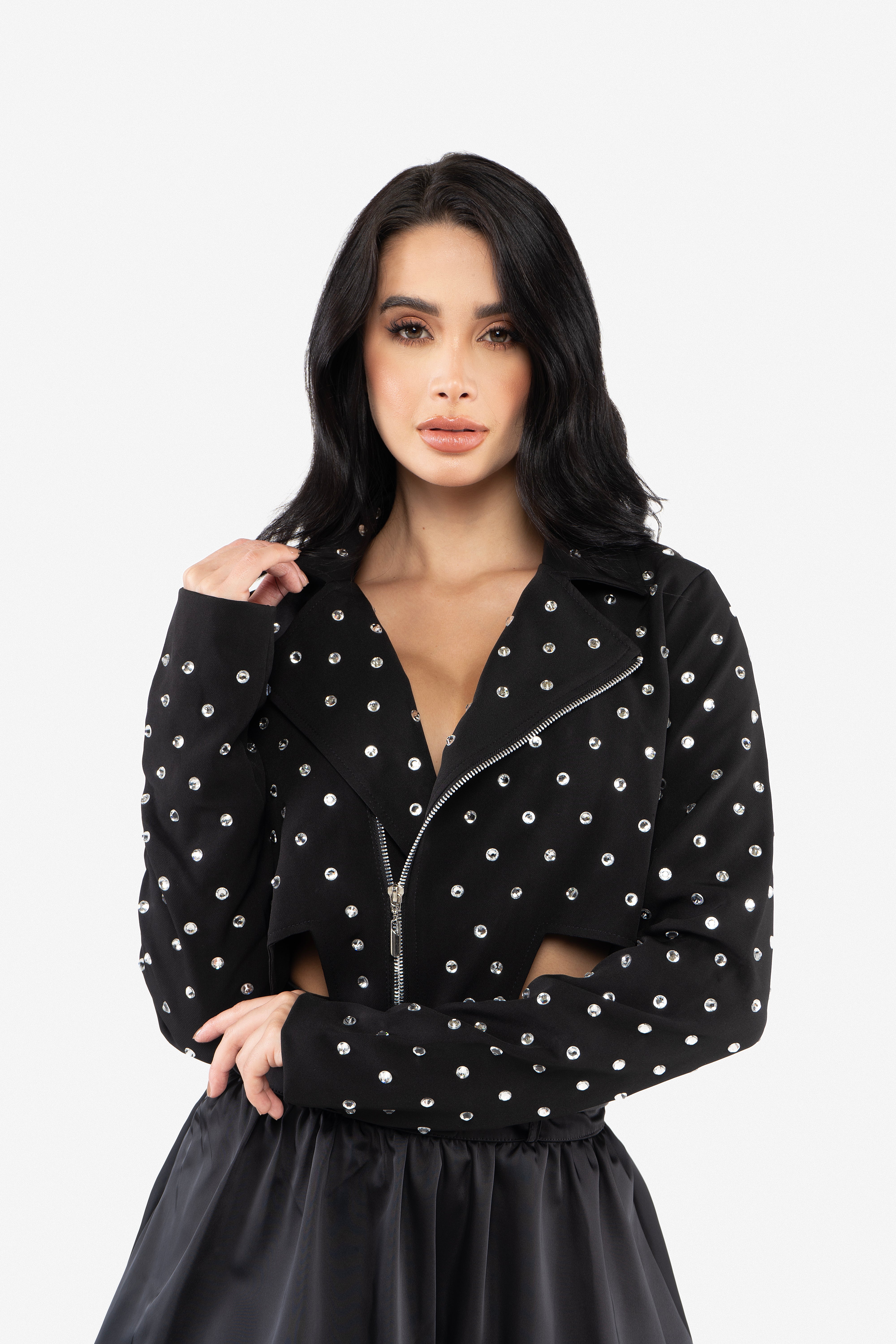 CHAQUETA STRASS