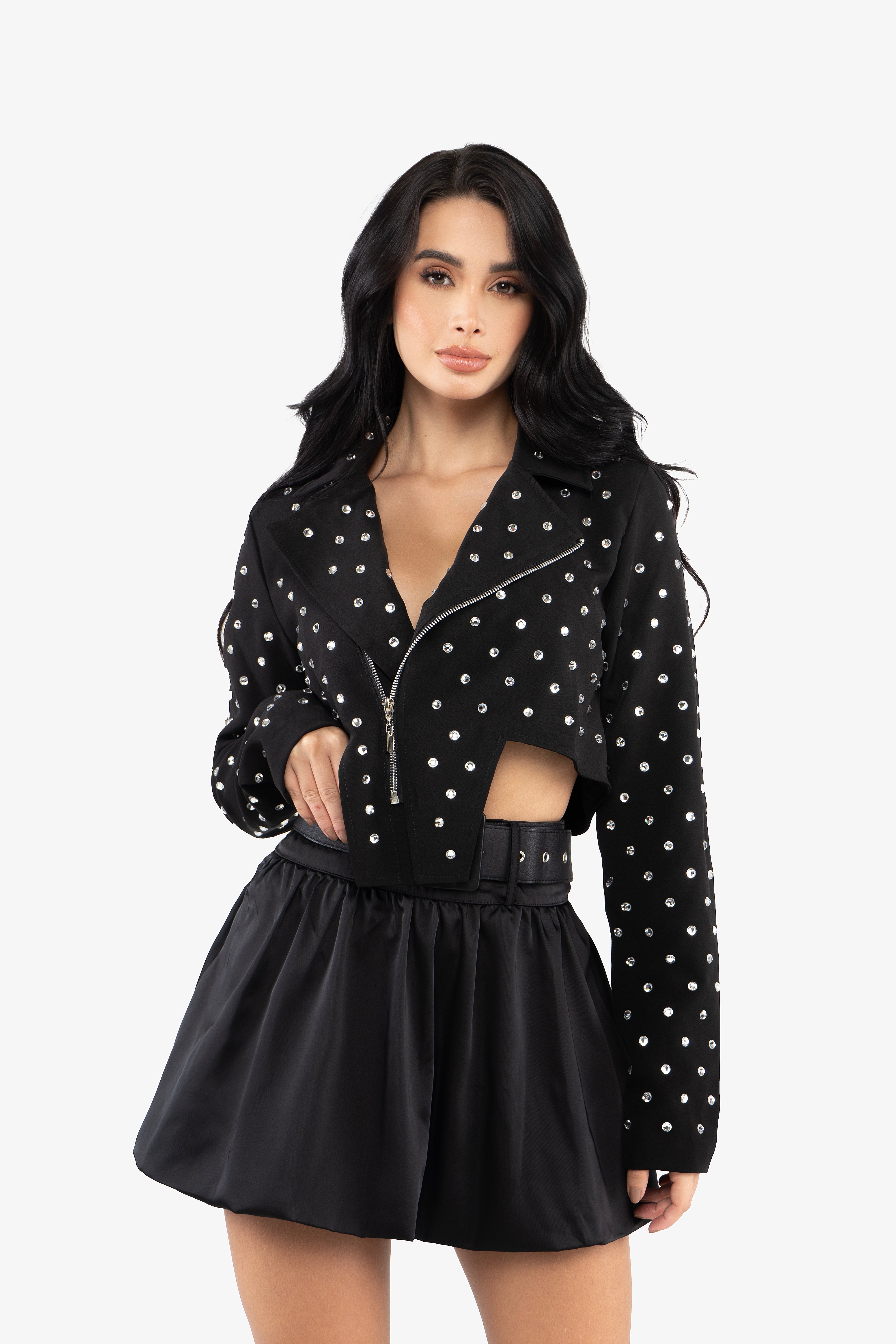 CHAQUETA STRASS