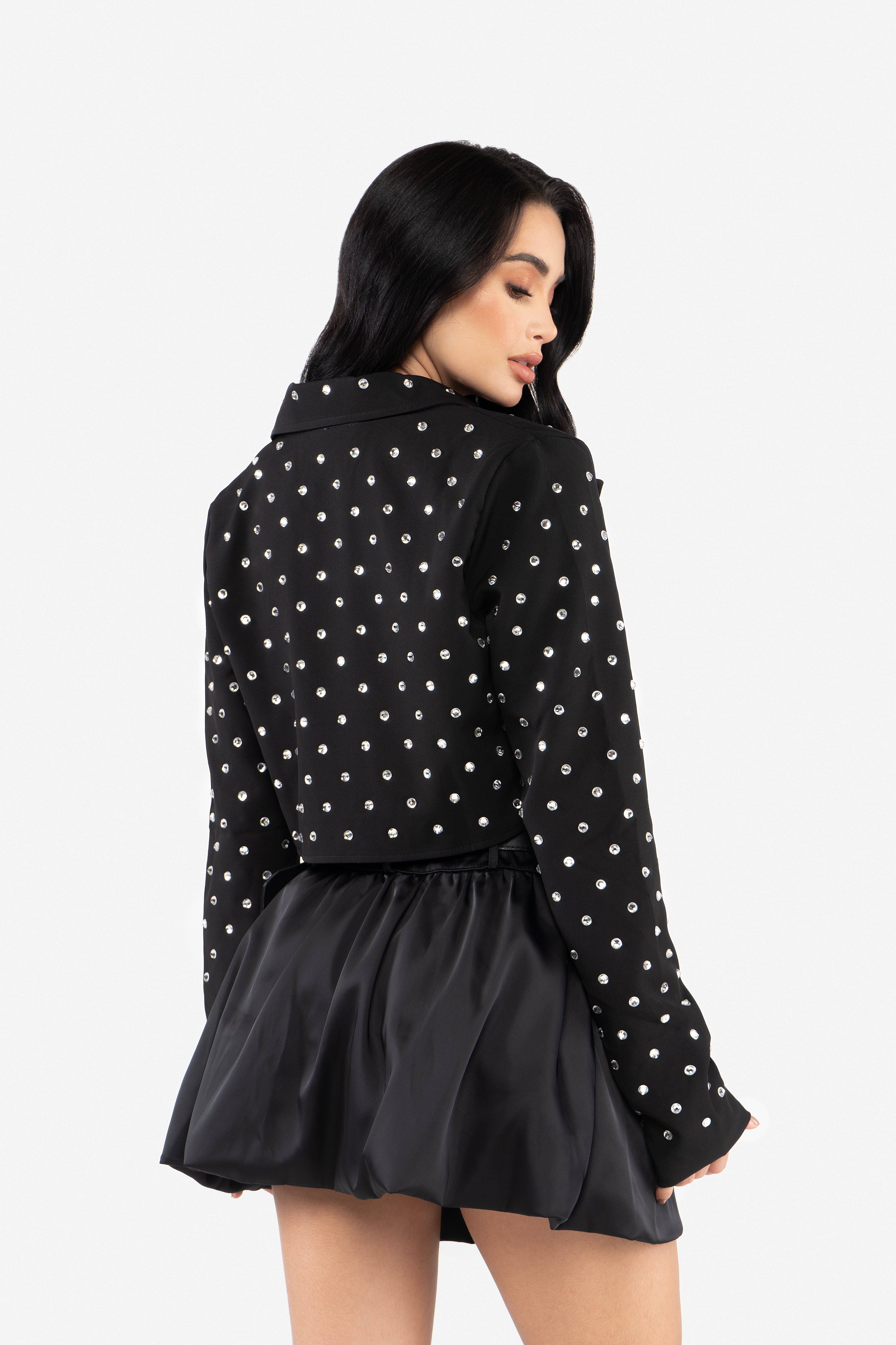 CHAQUETA STRASS