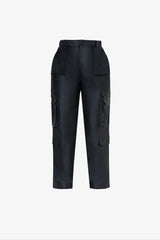 PANTALON CARGO CUERO