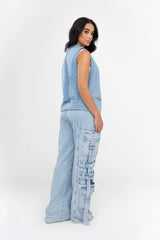 CHALECO COWGIRL DENIM