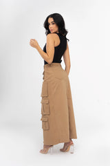 CARGO POCKETS SKIRT