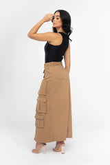 CARGO POCKETS SKIRT