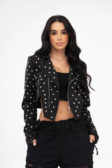 CHAQUETA STRASS