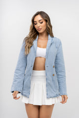 DENIM BLAZER