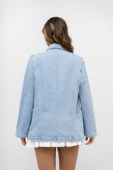 DENIM BLAZER