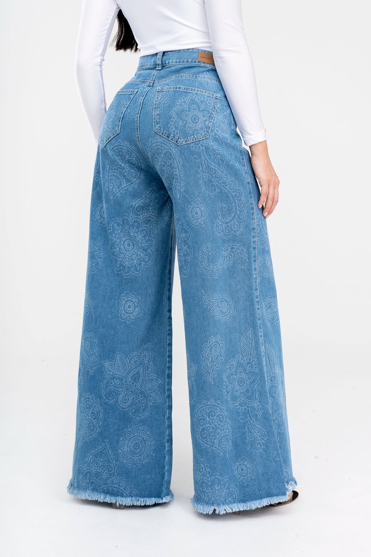 PANTALON PALAZZO ARABESCO