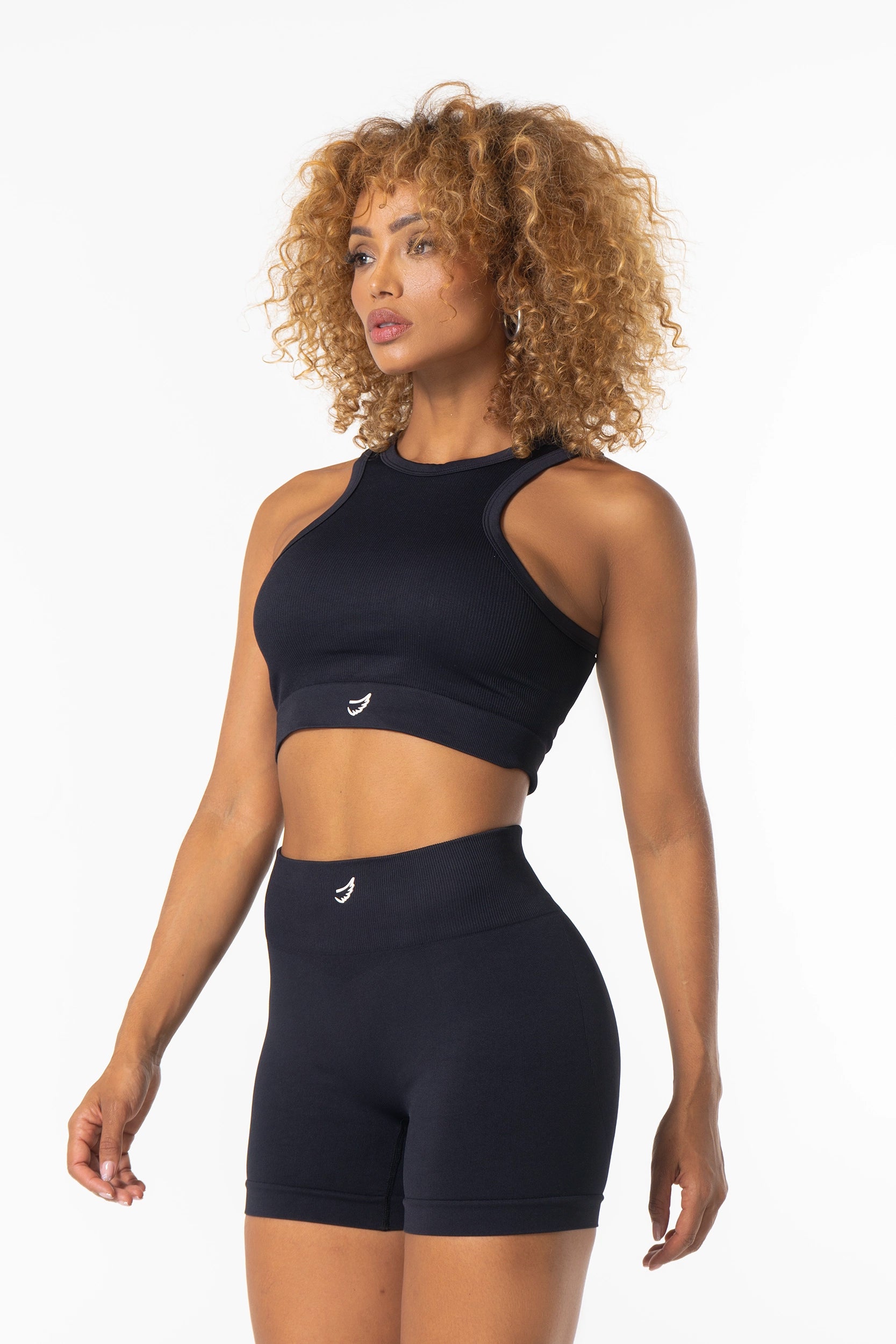 CROP TOP WAFFLE CS