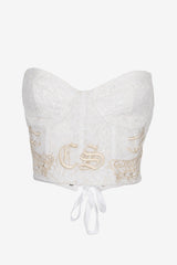 CROP TOP SACRED LACE