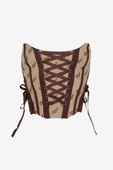 CROP TOP DIVINE PATTERN