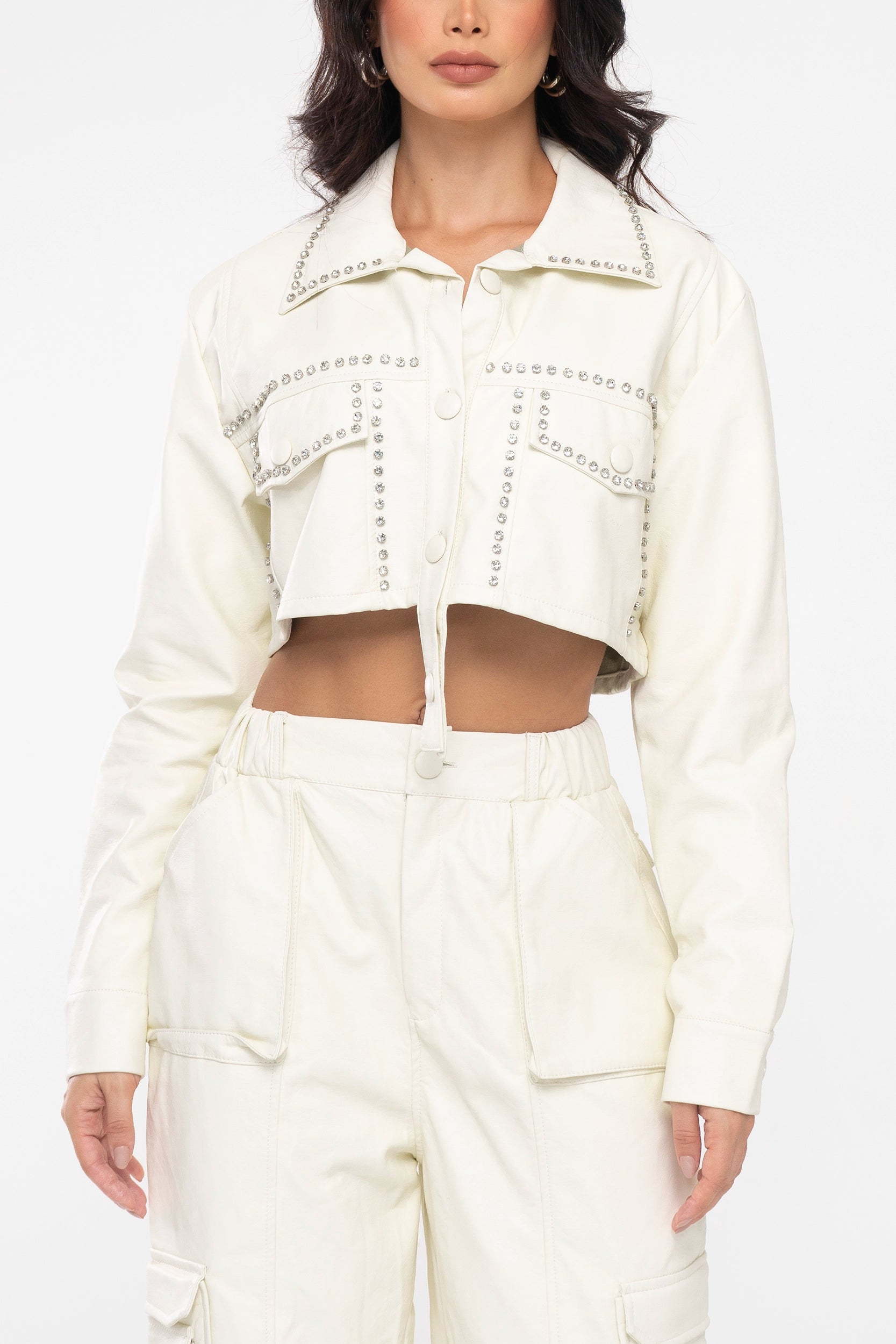 CHAQUETA PIEDRAS